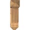 Ekena Millwork Traditional Arts and Crafts Smooth Bracket w/ Offset Brace, Western Red Cedar, 7 1/2"W x 26"D x 26"H BKT0806X26X26TRA03SWR - alternate 3
